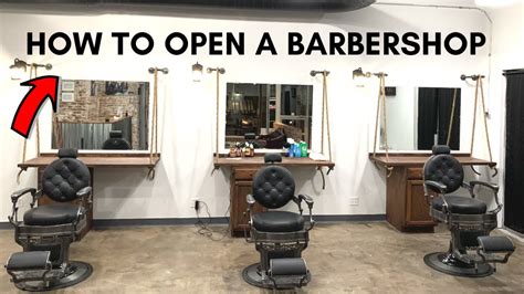 how to open a barbershop.